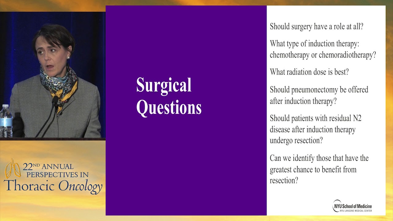 Surgical dilemmas in the management of locally advanced NSCLC