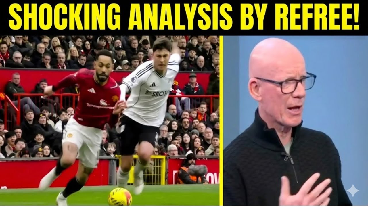 REFEREE EXPLAINS the SHOCKING VAR Decisions in Manchester United vs Fulham #manchesterunited