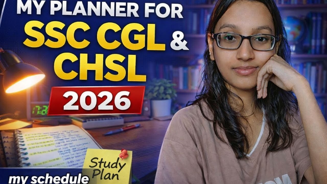 SSC CGL Preparation Started | my planner for ssc cgl and chsl 2026  | Zero to Selection Journey 🔥 