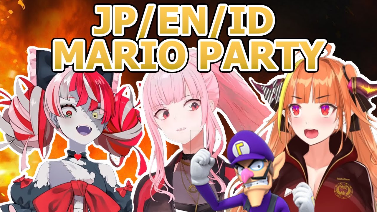 The JP/EN/ID Collab where Everyone Hates Waluigi