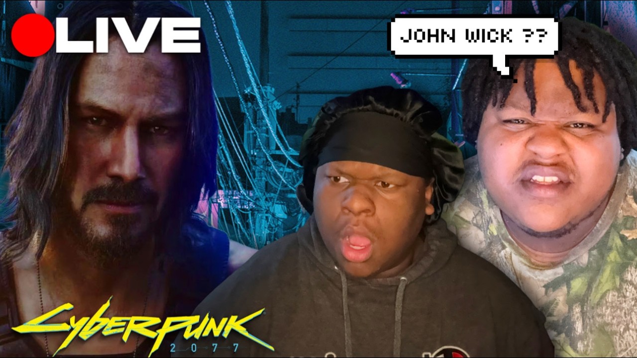 Finally playing Cyberpunk 2077 !! **FUNNY GAMEPLAY**