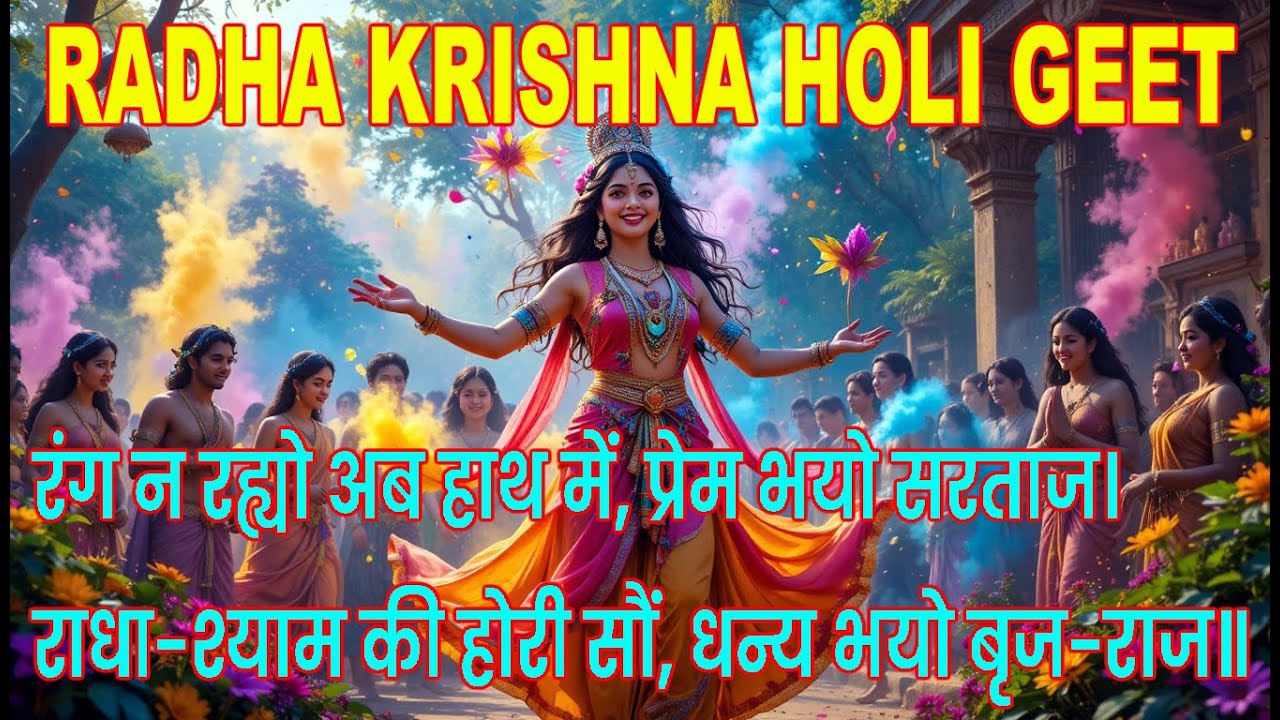 बरसाने फागुन भयो, रंग रँगीलो अंग | Radha Krishna Holi Song | Barsana Holi Bhajan 2026