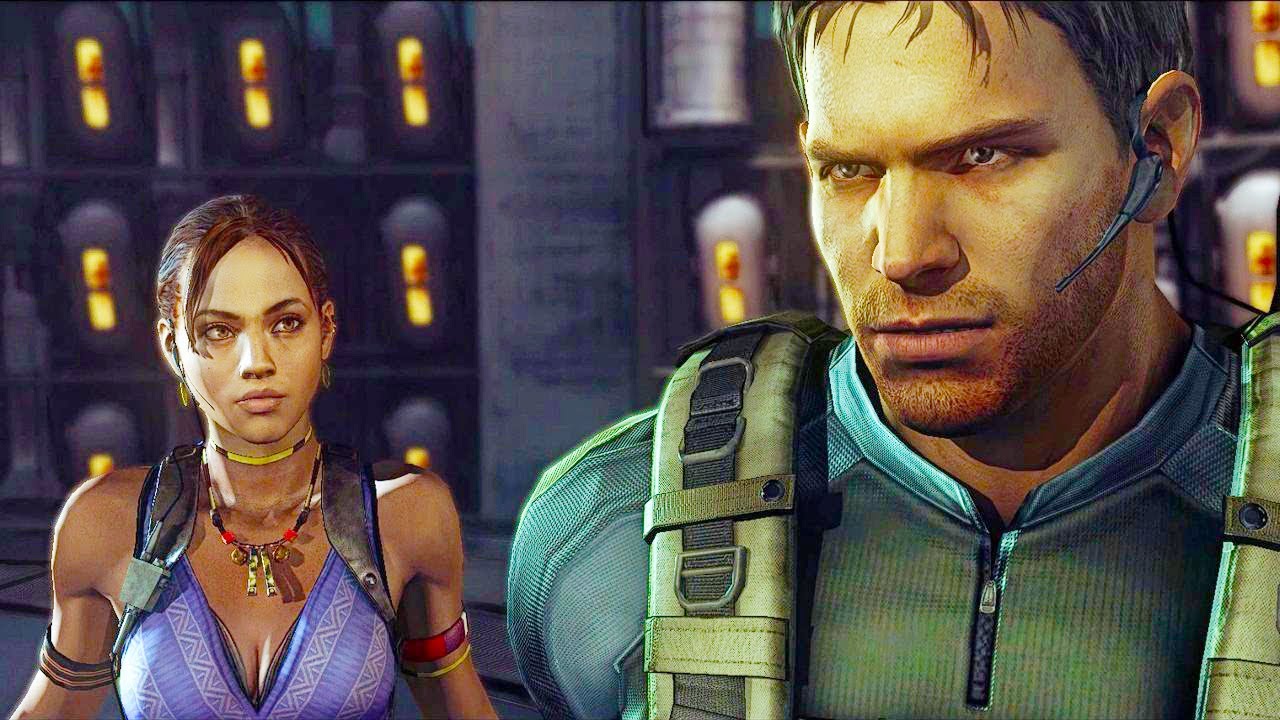 Resident Evil 5 HD Remastered PC Mod Lickers & U-8 Zombie Boss Fight (Chris)