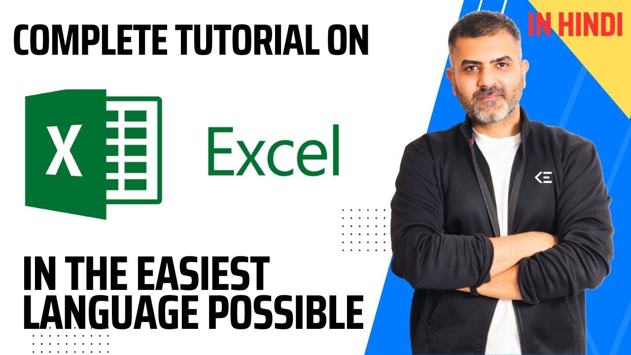 MS Excel - The Most Basic Tutorial by Bharat Kumar