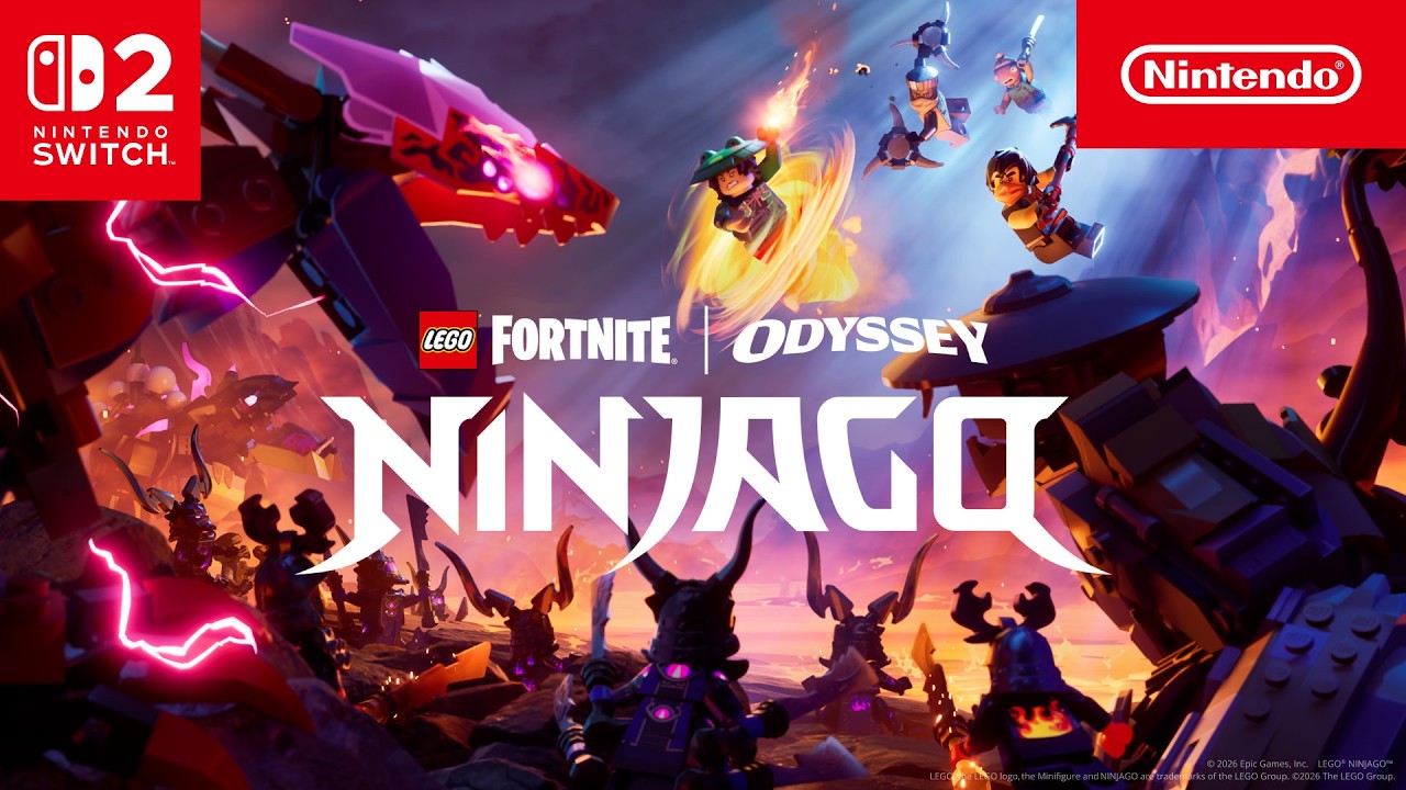 LEGO Fortnite NINJAGO &ndash; Embers of Chaos Trailer &ndash; Nintendo Switch 2