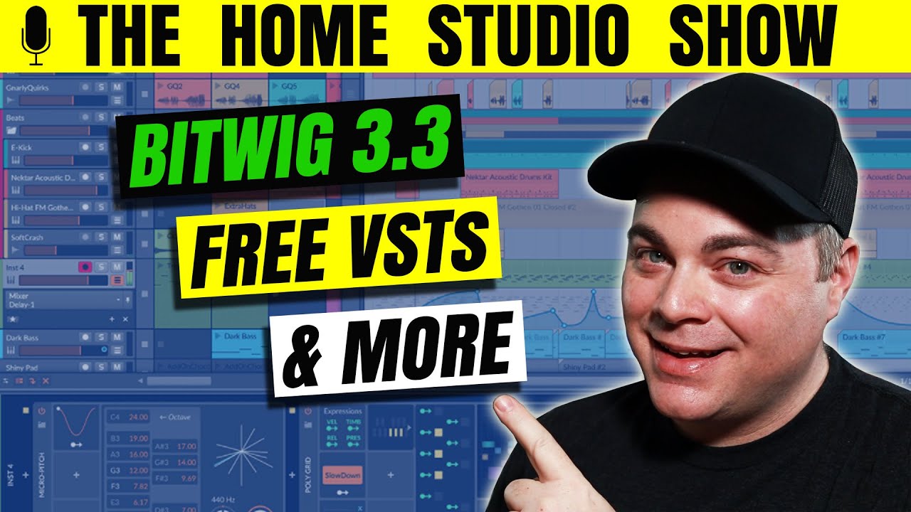 [Home Studio Show] Bitwig 3.3, Behringer Flow8, Free VSTs & More