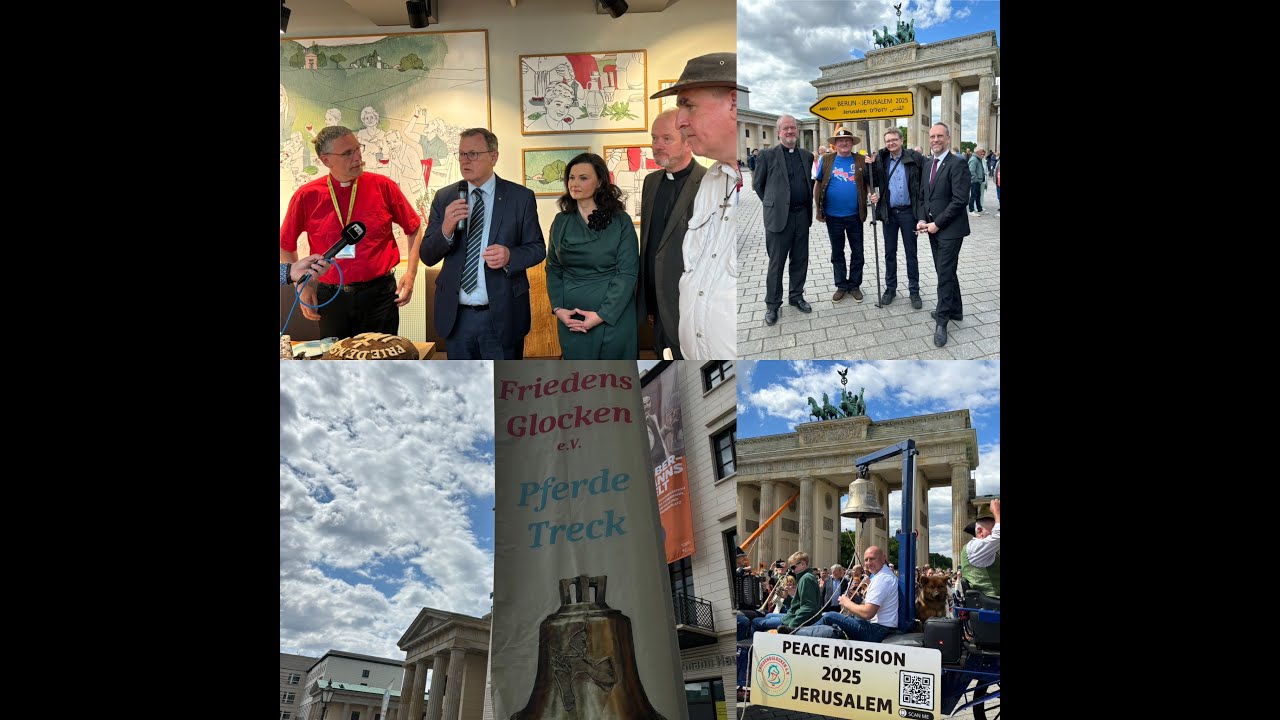 Friedenstreck 2025 am Brandenburger Tor