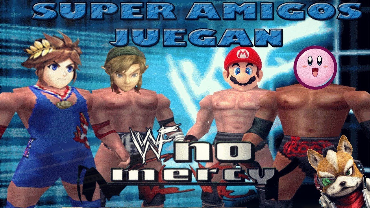 SUPER AMIGOS JUEGAN - WWF NO MERCY