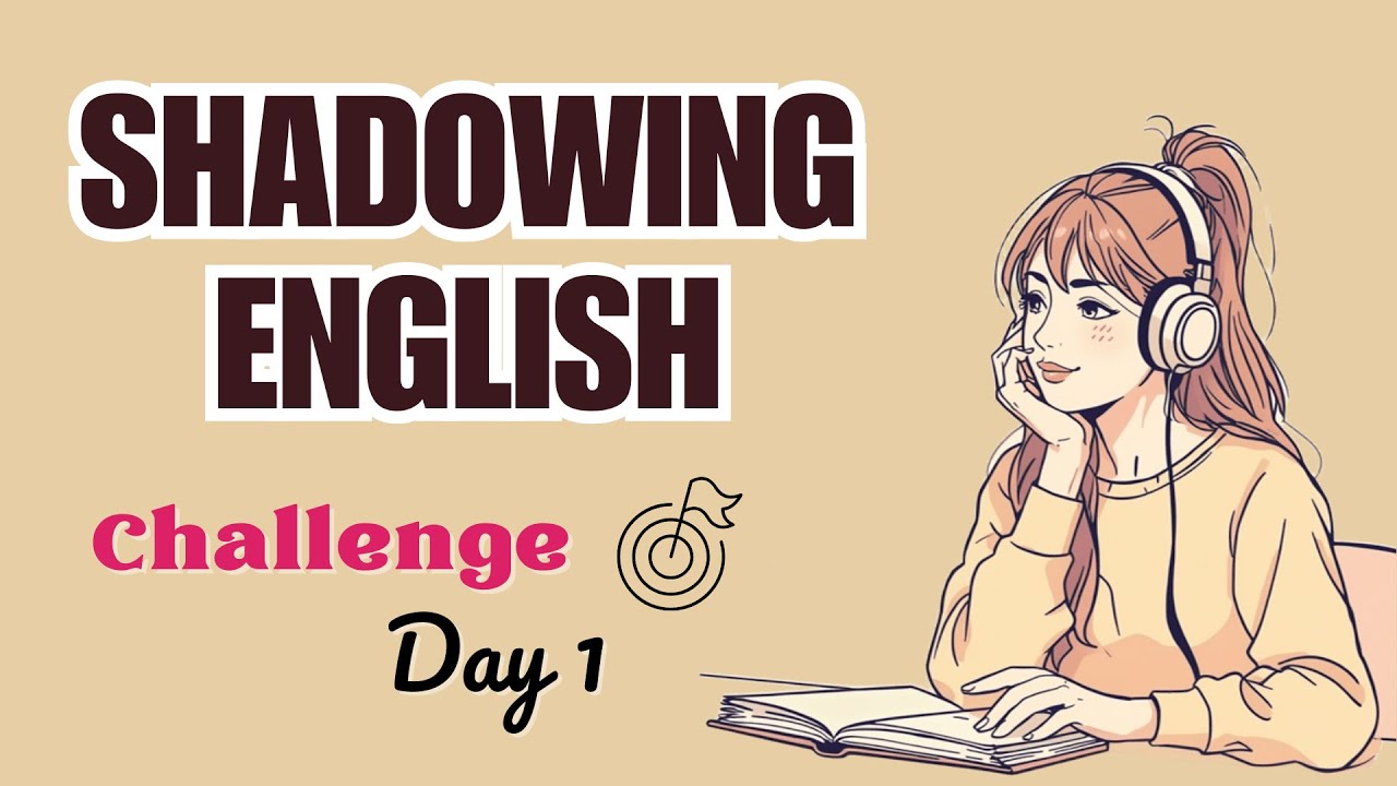 Shadowing English Speaking Practice | Speak Fluently With This Technique