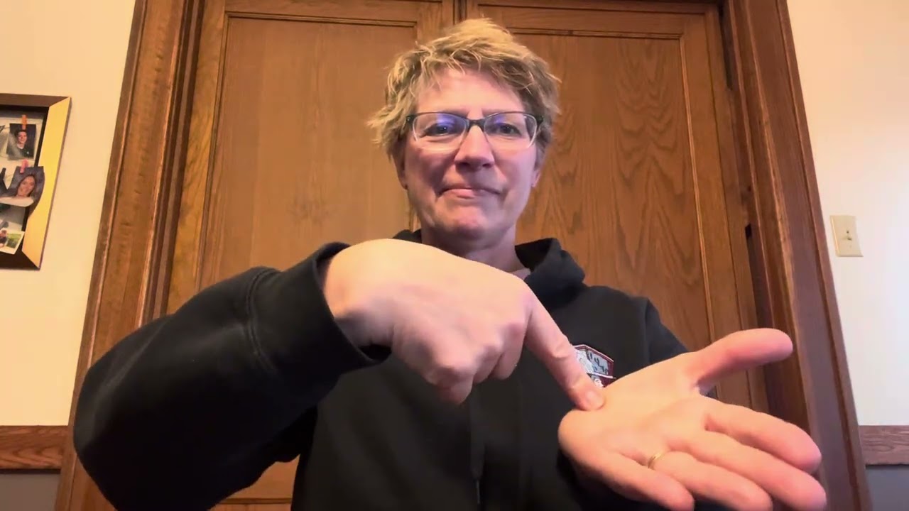 BSL Alphabet and greeting
