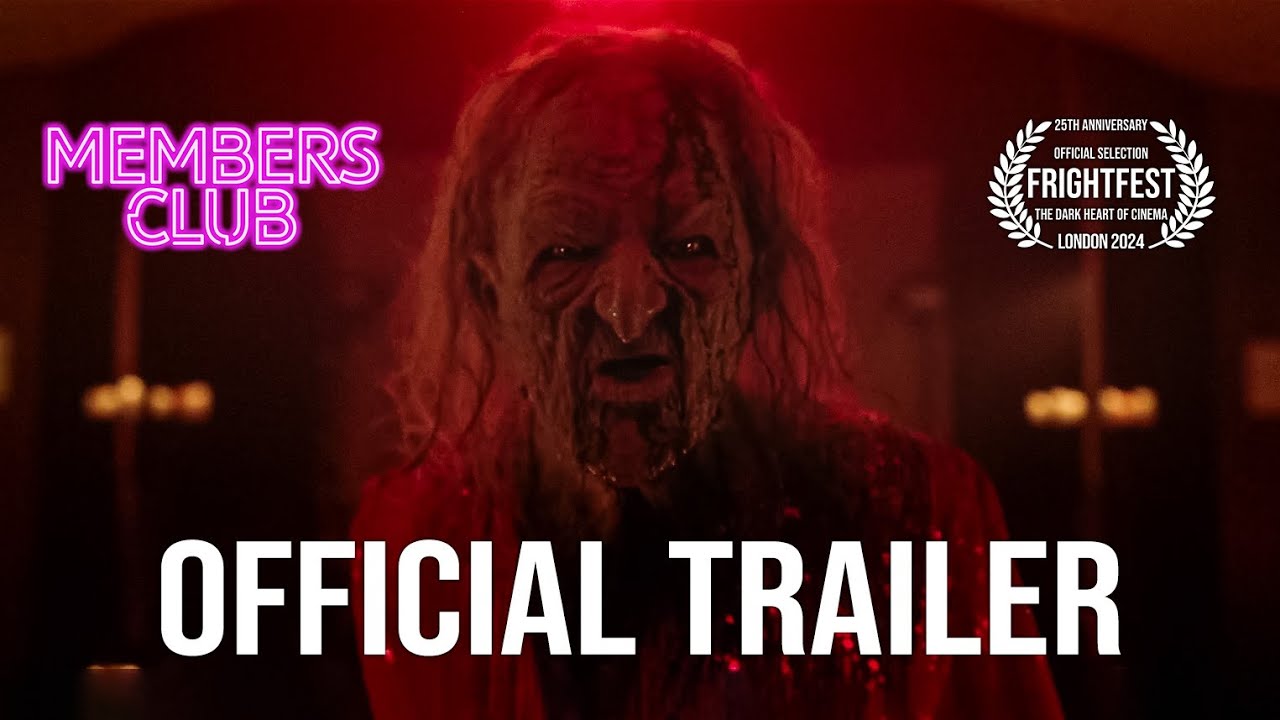 MEMBERS CLUB Official Trailer (2024) UK Comedy Horror