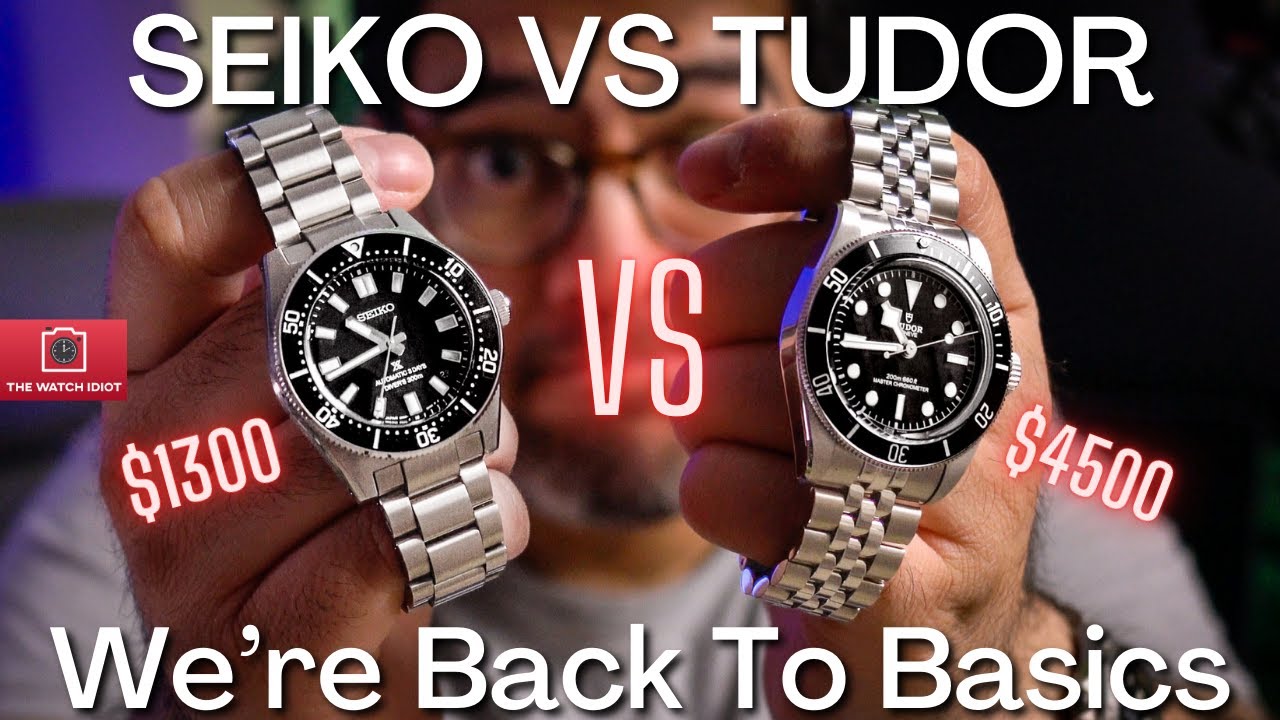 Seiko SPB453 VS Tudor Black Bay 41 Monochrome: The Ultimate Monochromatic Diver Face Off