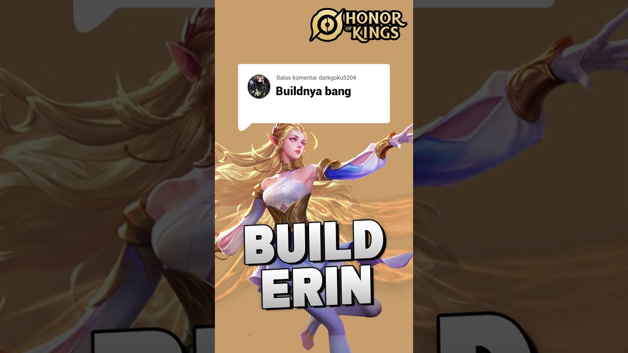 ITEM ERIN PHYSICAL + MAGIC !! #honorofkingindonesia #honorofkings #hokglobal #hok
