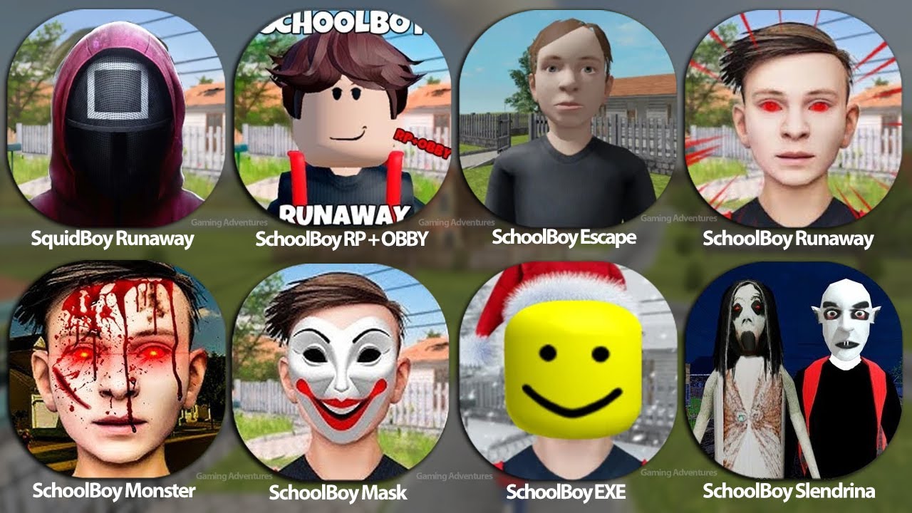 Schoolboy Runaway Menu Mods | Minecarft Mods | SchoolBoy EXE | Slendrina x SchoolBoy | New Updates