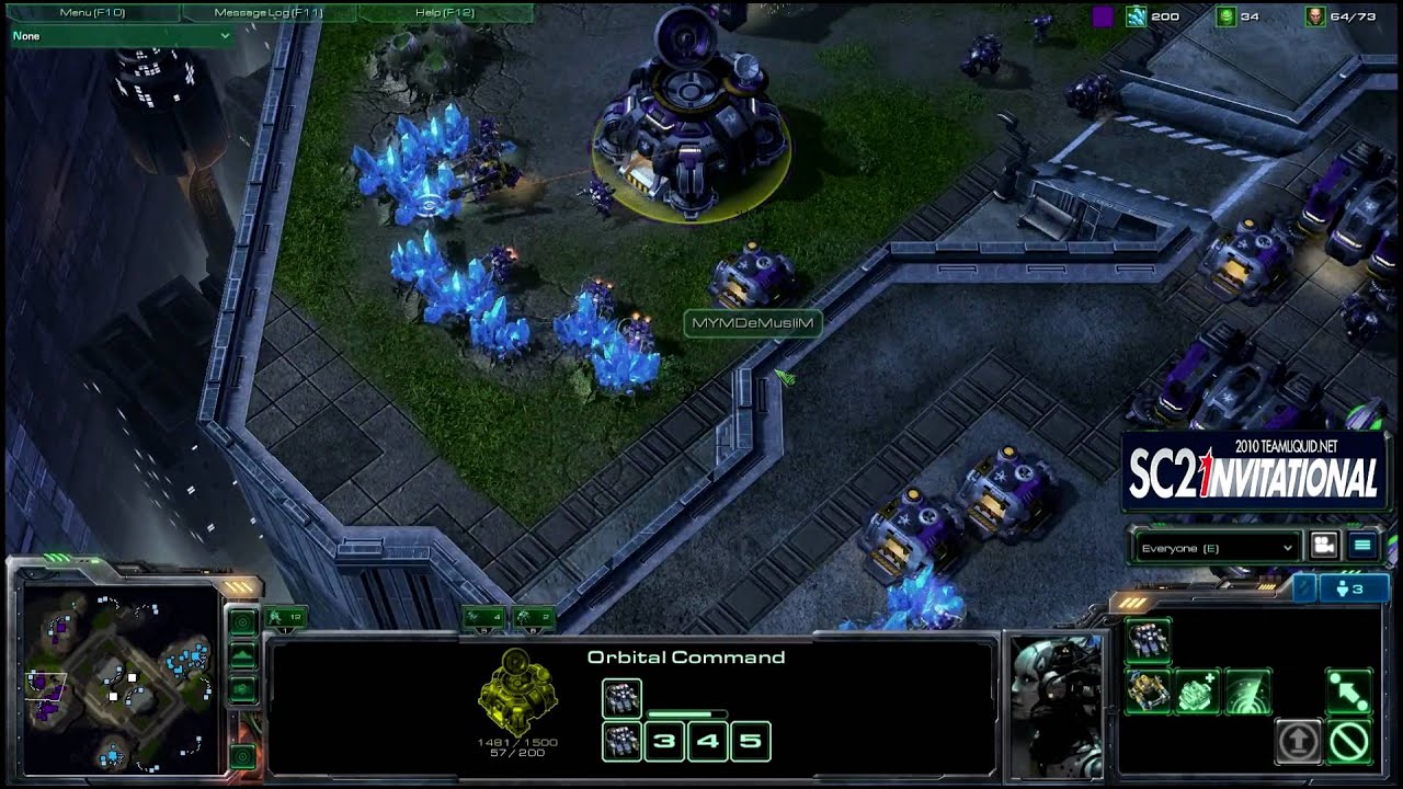 TL Invitational EU  DeMusliM vs TheLittleOne 2010-03-27  @ M