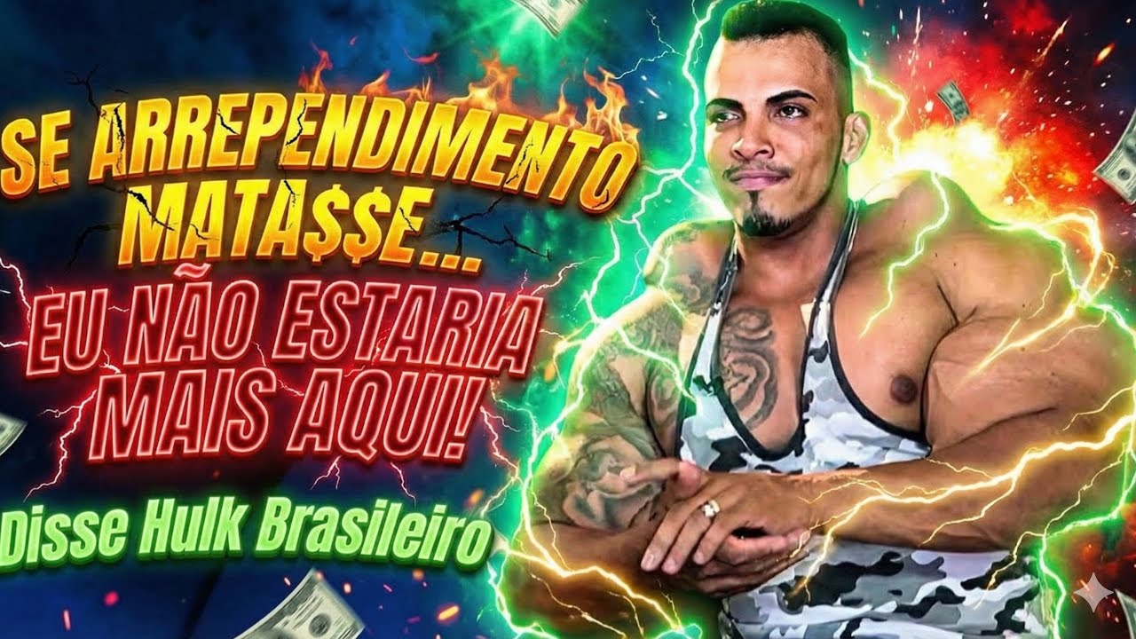 “Se eu pudesse voltar no tempo, jamais teria injetado SYNTHOL!” O arrependimento do Hulk Brasileiro.