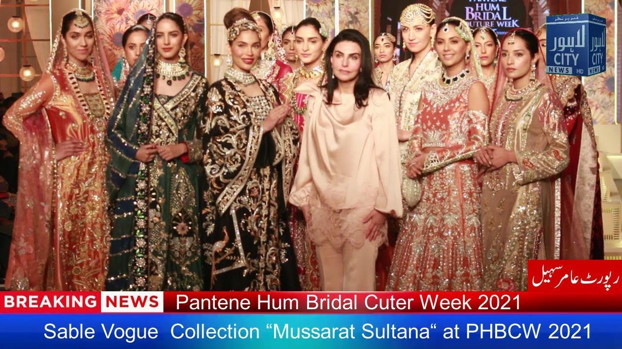 Ali Xeeshan Collection &ldquo;Numaish&rdquo;& Sable Vogue  Collection &ldquo;Mussarat Sultana&ldquo; at PHBCW 2021