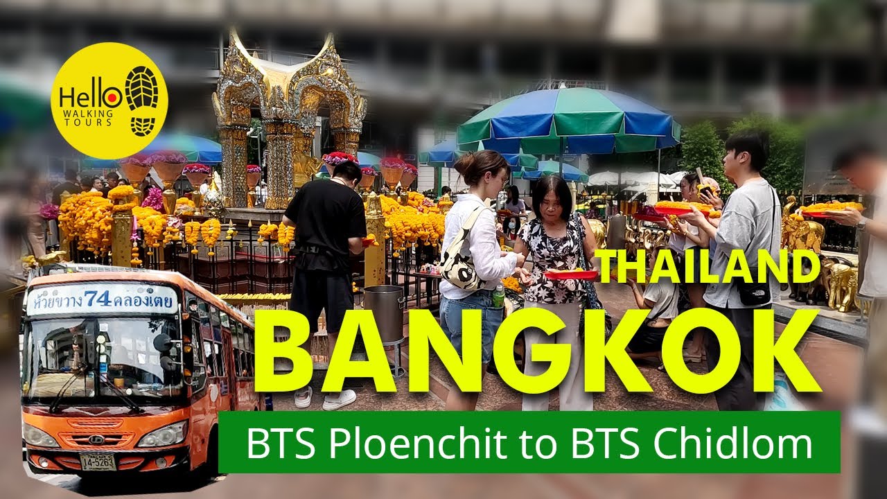 Walking Tours , BTS Ploenchit to BTS Chidlom, , Bangkok Thailand