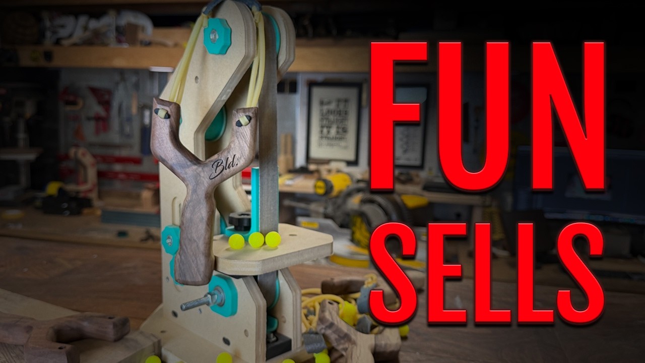 Эти рогатки ручной работы продолжают продаваться на Etsy.