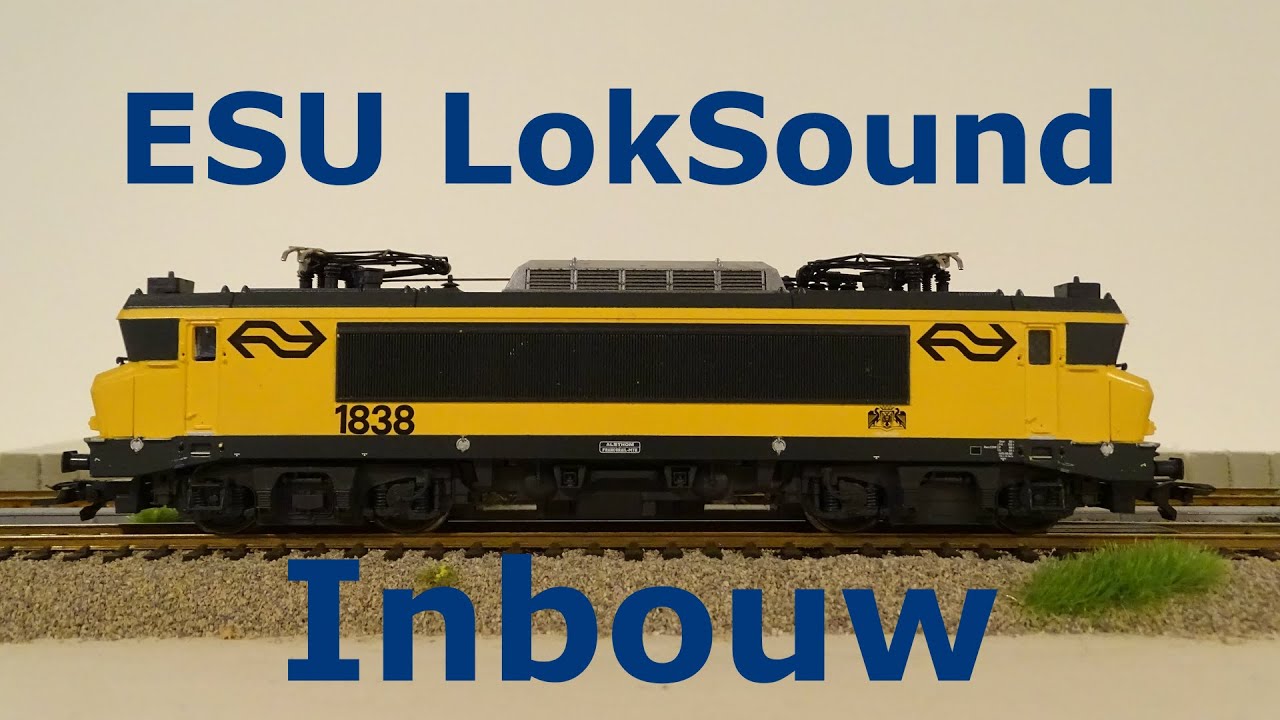 Roco 1800 sound inbouw