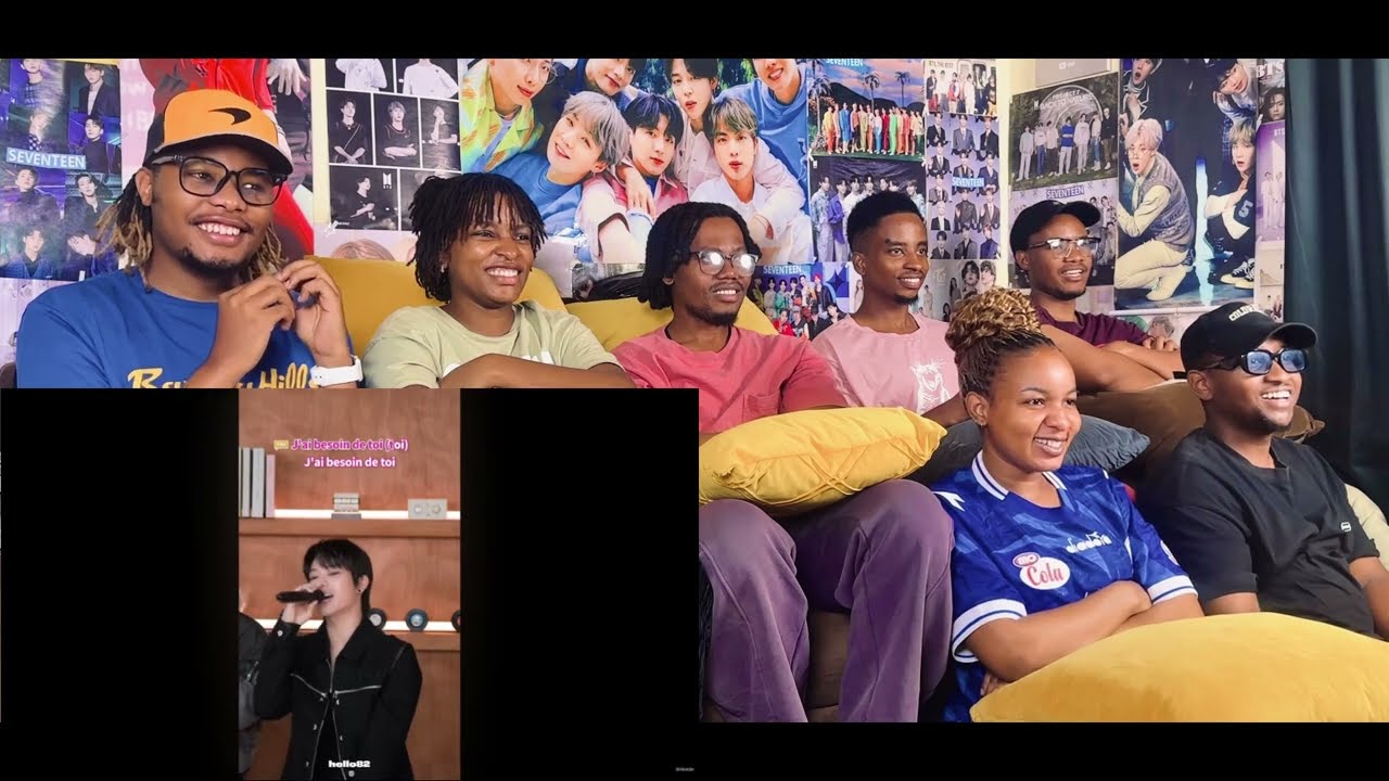 Lngshot Hello82 читает рэп на французском и испанском языках + практика танца лунной походки (Реа...