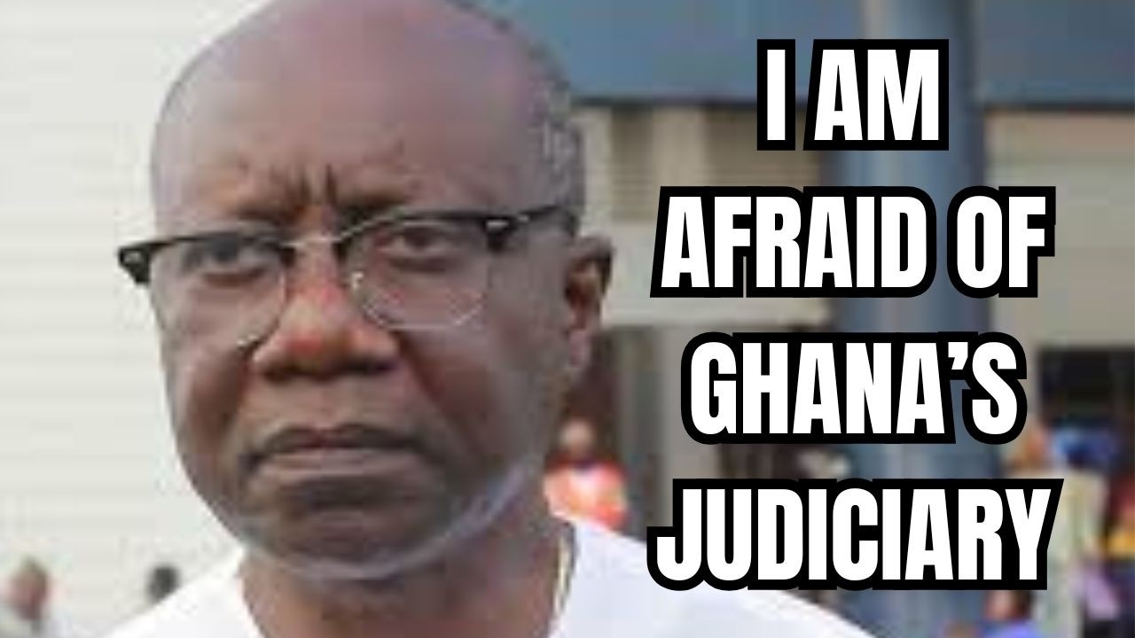Ken Ofori Atta finally admits he will not return to Ghana .He says he is afraid of the judiciary