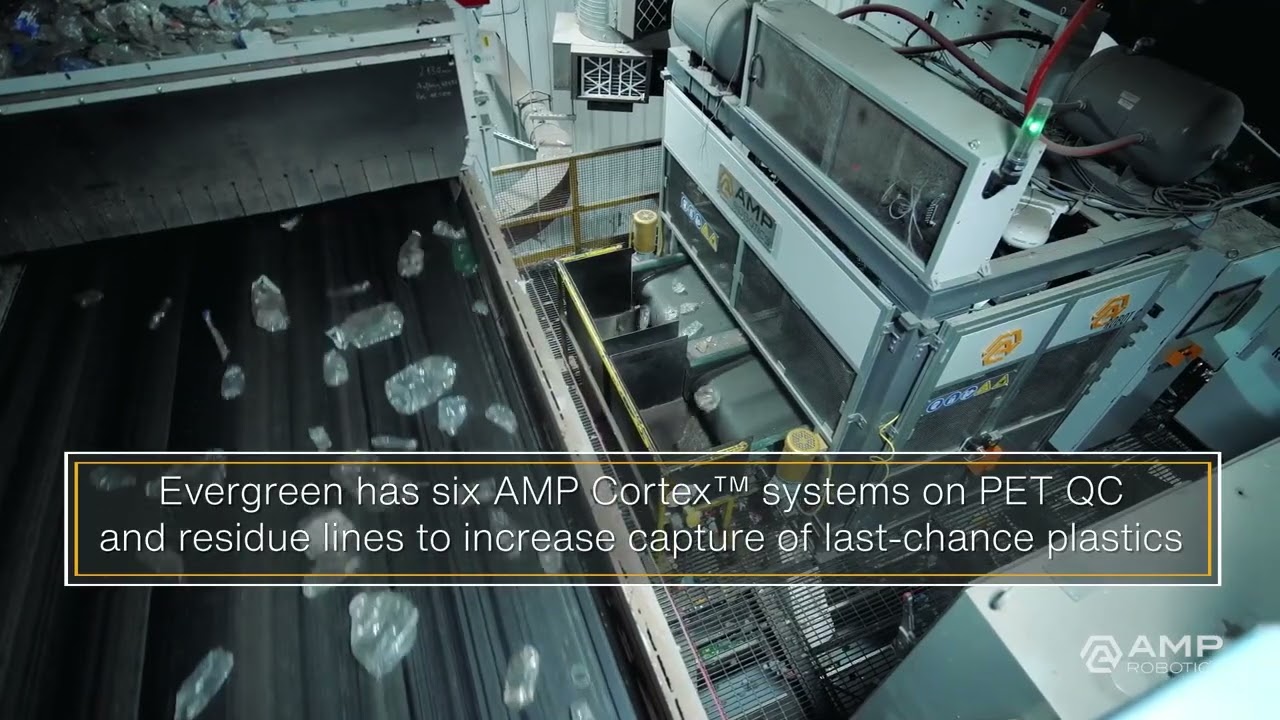 AMP Robotics Expands Partnership with Evergreen