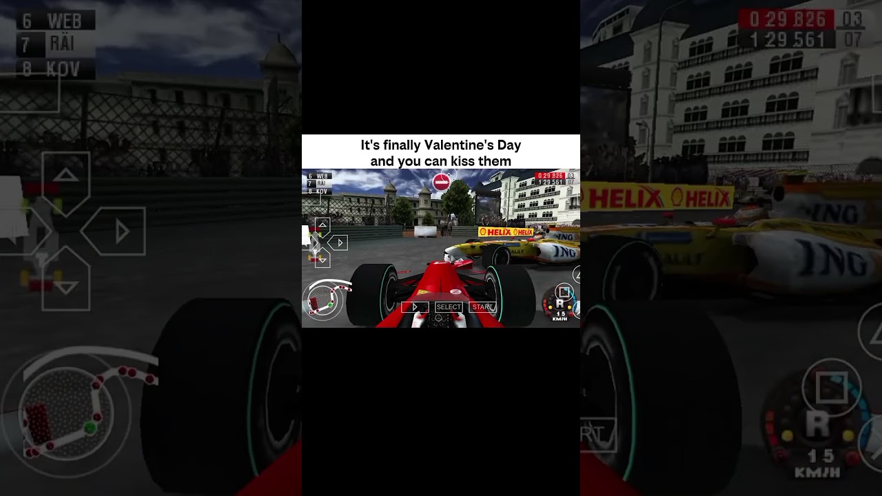 Finally Valentine's Day 🎉 #simracing #f1simracing #f1 #simracer #ferrari #valentinesday