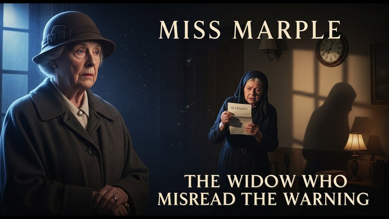 The Widow Who Misread the Warning | A Miss Marple Story