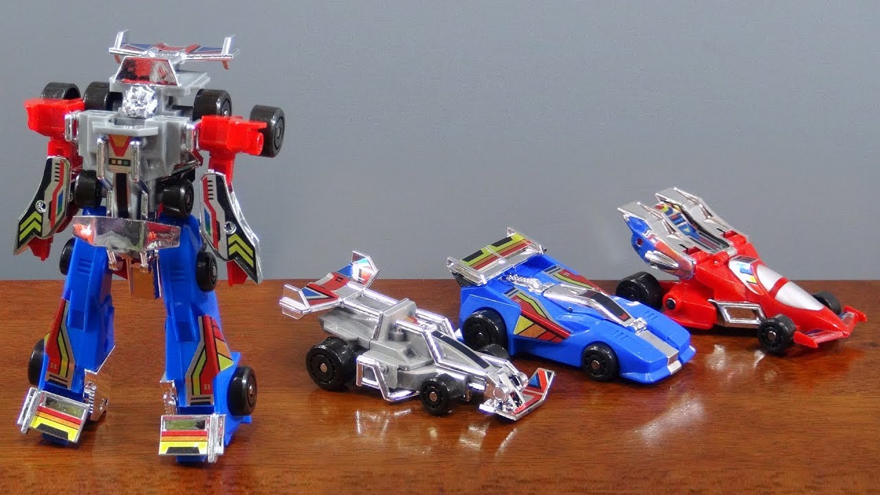 【3体合体】君がロボ博士 「スーパーマシンオー」【超有名フックトイ】