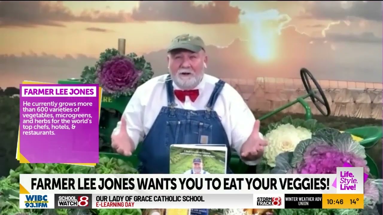 Farmer Lee Jones gives advice on winter vegetables (recut)