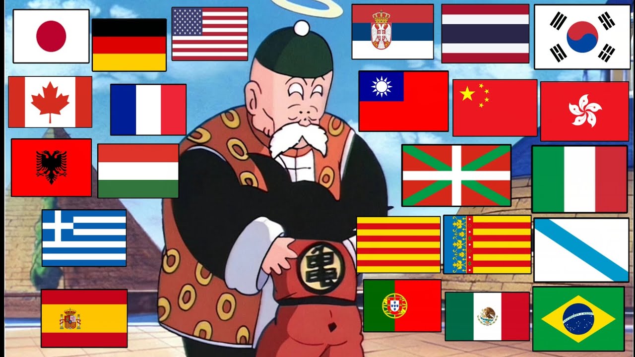 Goku llora al reencontrarse con su abuelito en diferentes doblajes 