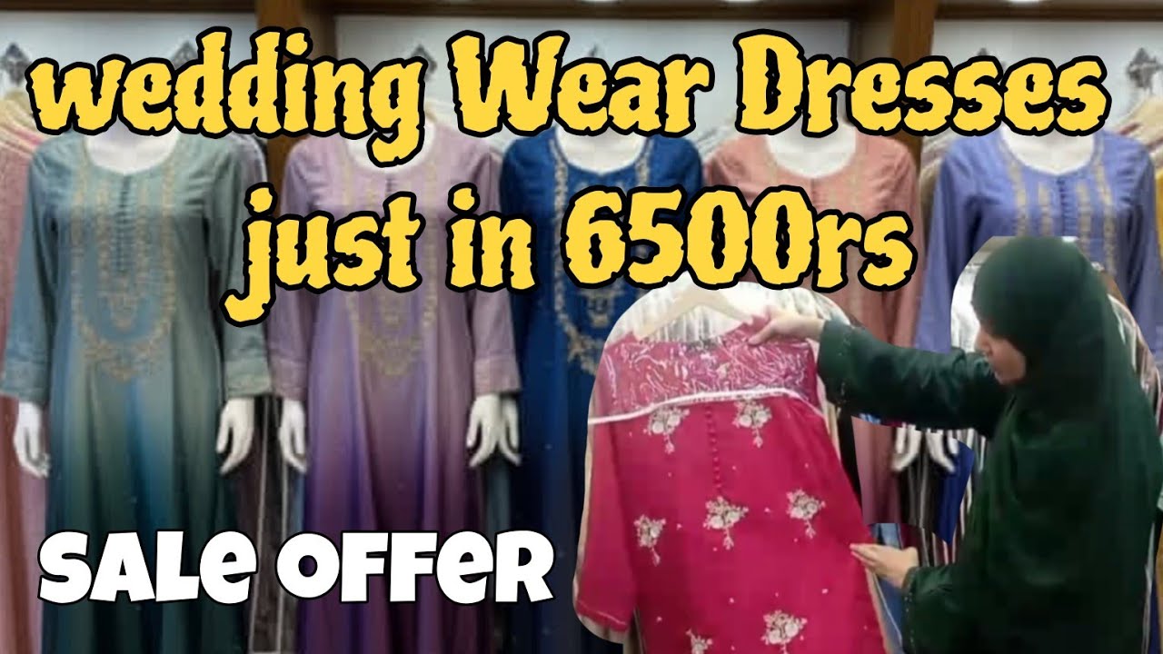 Wedding Wear Heavy Kora Dapka 3 Piece Dress Just In 6500rs | Ready To Wear Dresses 