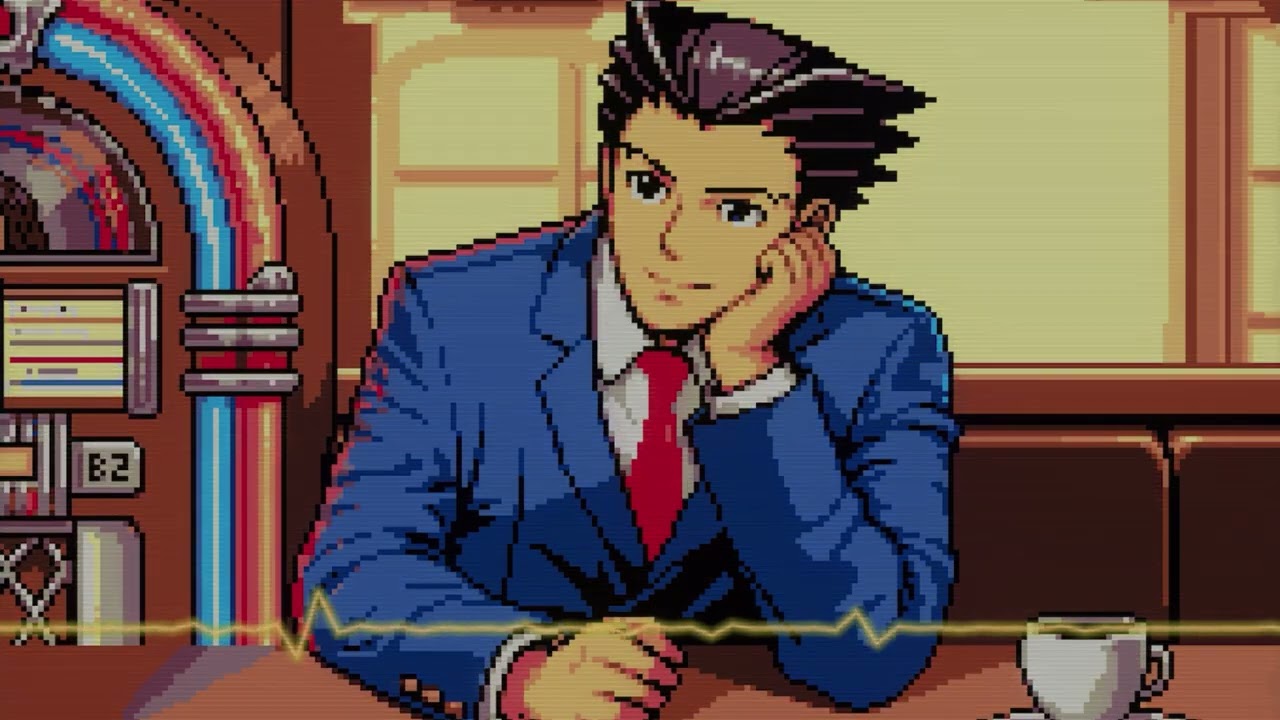 逆転裁判 Cafe Arrangement｜作業用BGM ／ Ace Attorney Chill Cafe Music for Work