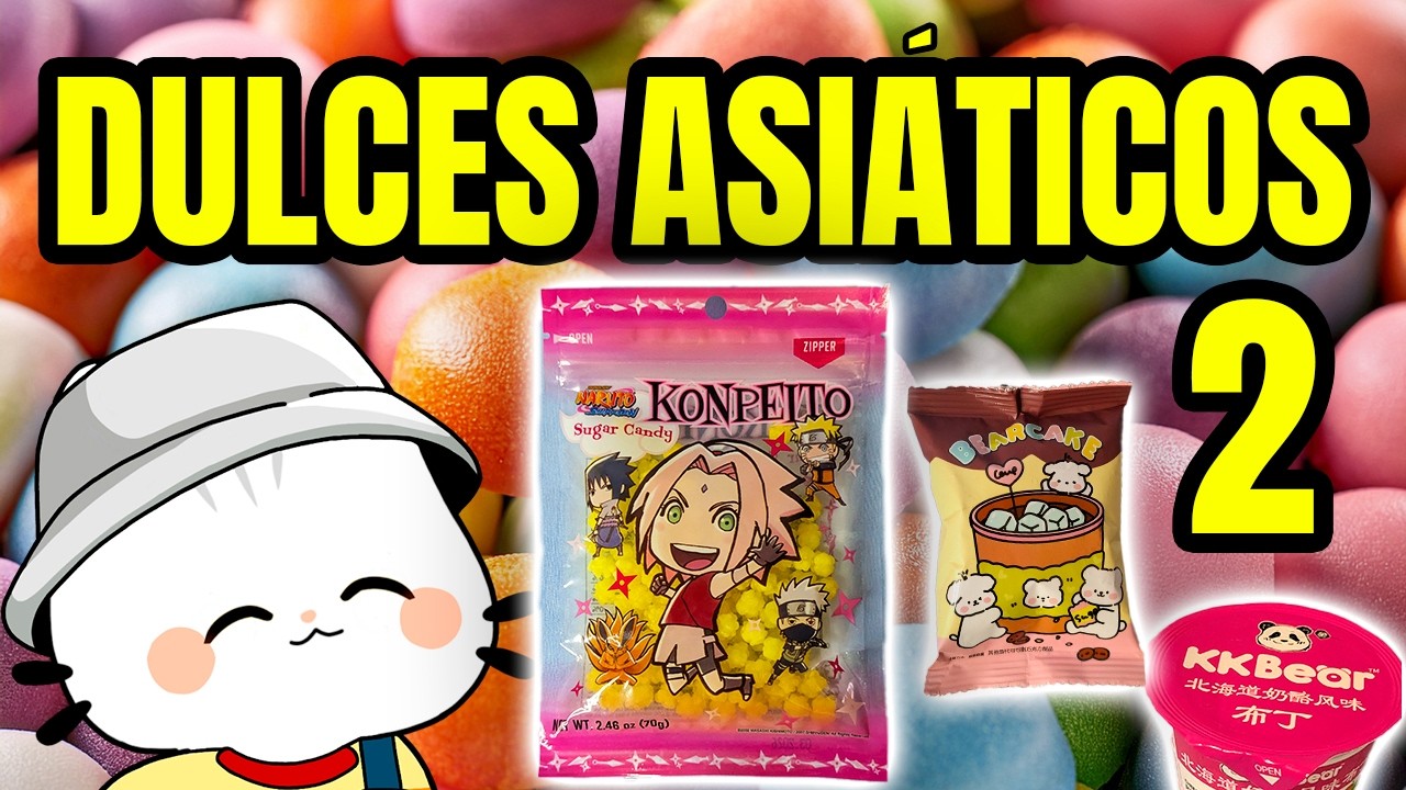 Probé DULCES ASIÁTICOS RAROS PARTE 2