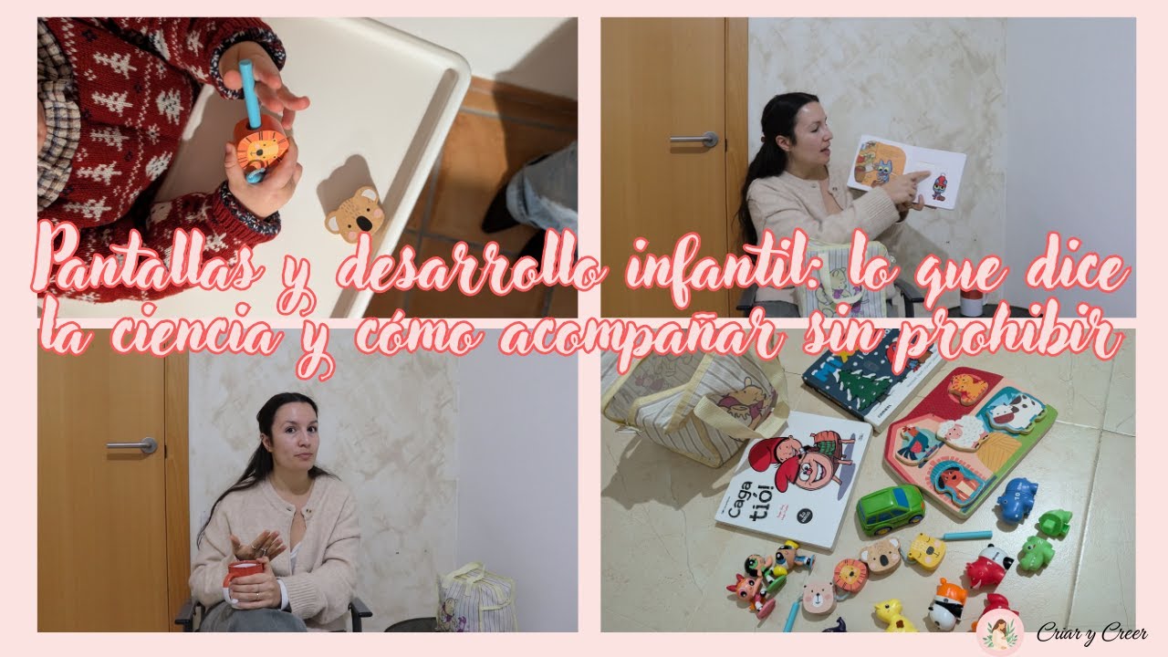 Pantallas y desarrollo infantil | Lo que dice la ciencia 📊 y cómo acompañar sin prohibir 📱