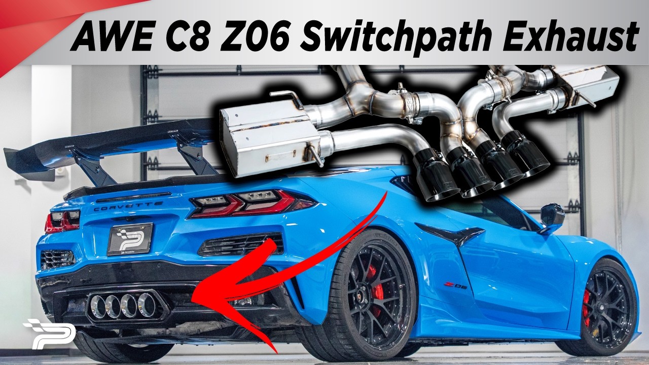Unboxing The AWE Switchpath Exhaust For The C8 Z06 - Paragon Performance