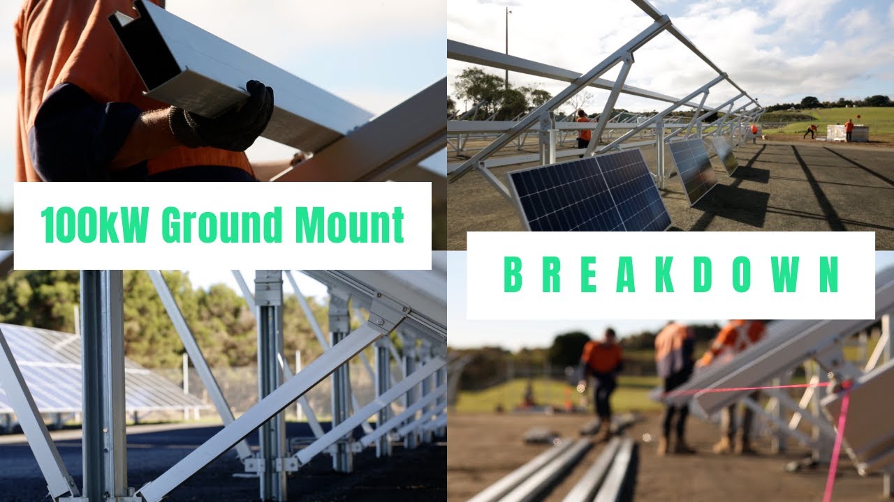 100kW Ground Mount System BREAKDOWN