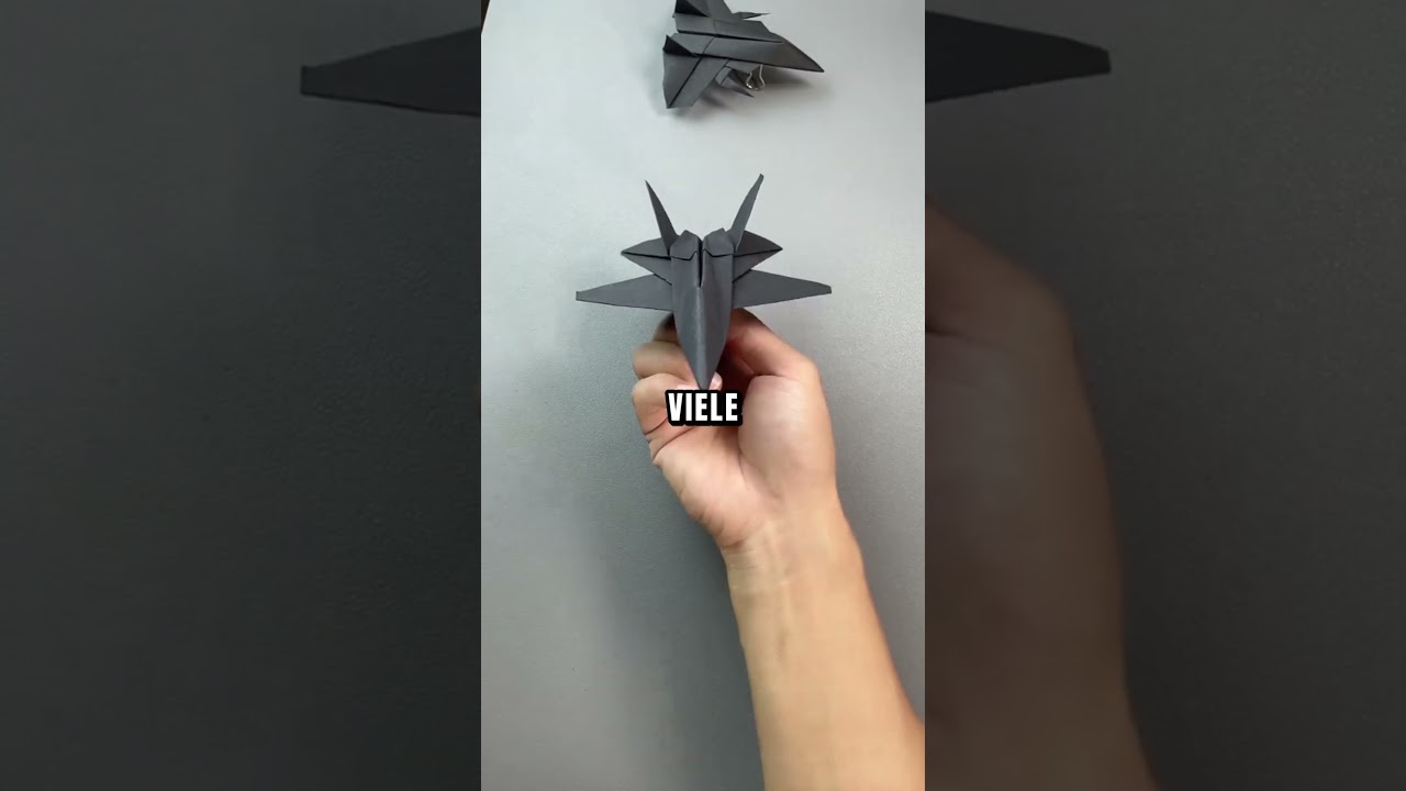 So baust du das beste Papierflugzeug 😲✈️