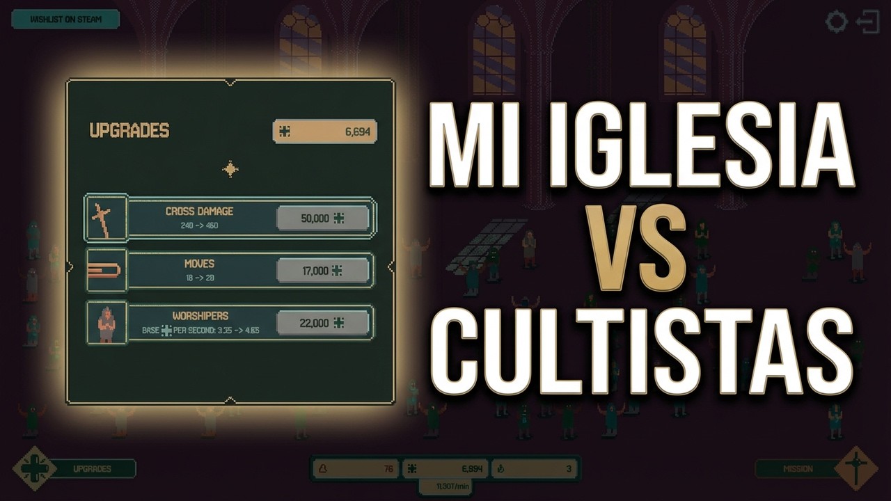 Mi iglesia vs los cultistas - Idle Chapel