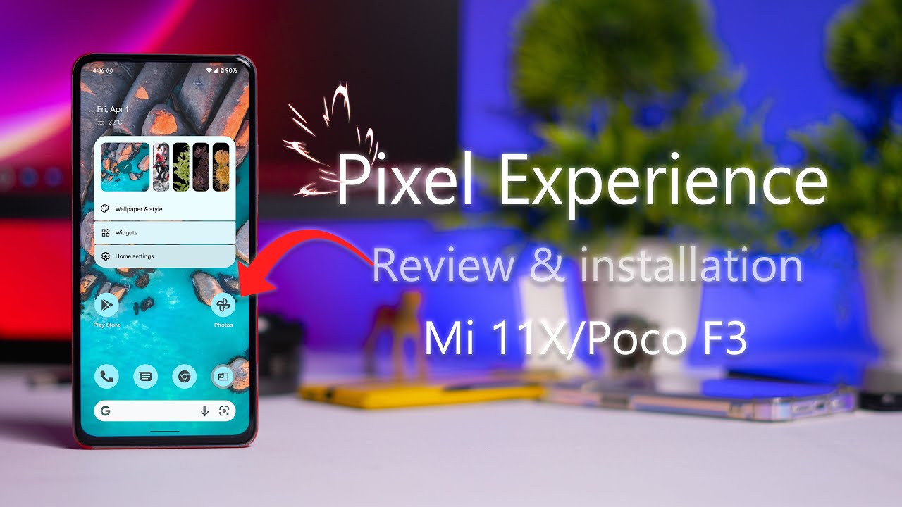 Official Pixel Experience Update for Mi 11x | Official Pixel Experience Review and Installation