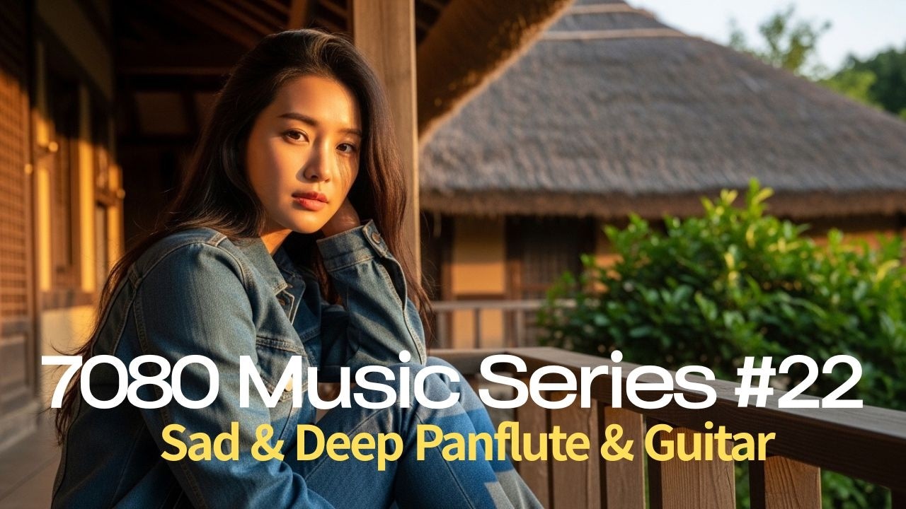 7080 Music Series #22  가슴을 저미는 애절한 선율  Sad & Deep Panflute & Guitar Korean Folk 🎵 심금을 울리는 7080 노래모음
