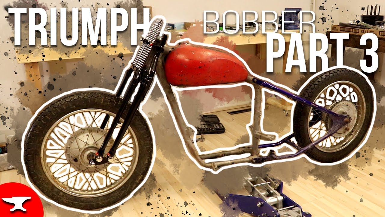 Triumph Bobber Build - [Part 3] - Frame Mock-up