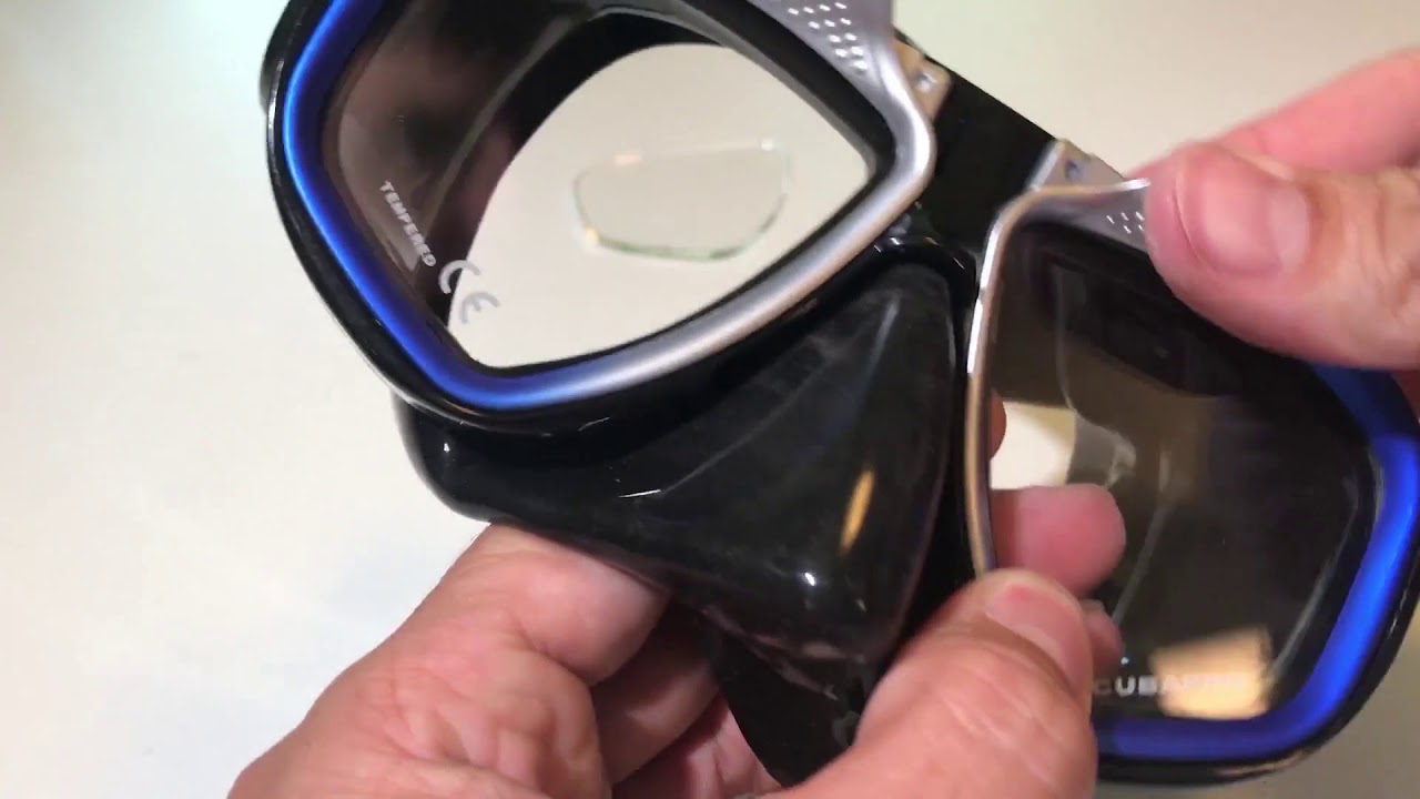 Gene's Aqua Pro - Scubapro Zoom Mask - How to Change Out Lenses