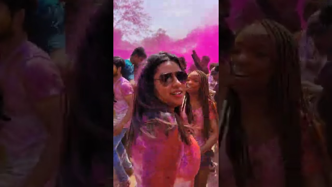 Holi In The Orchid Hotel Pune With Foreigners 😀