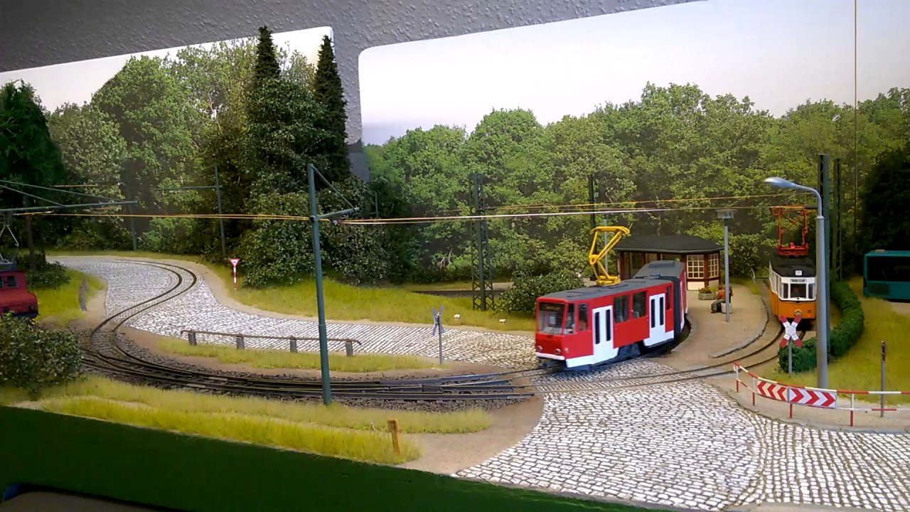 Straßenbahn Modell Tram RC 1:87 Modellstraßenbahn