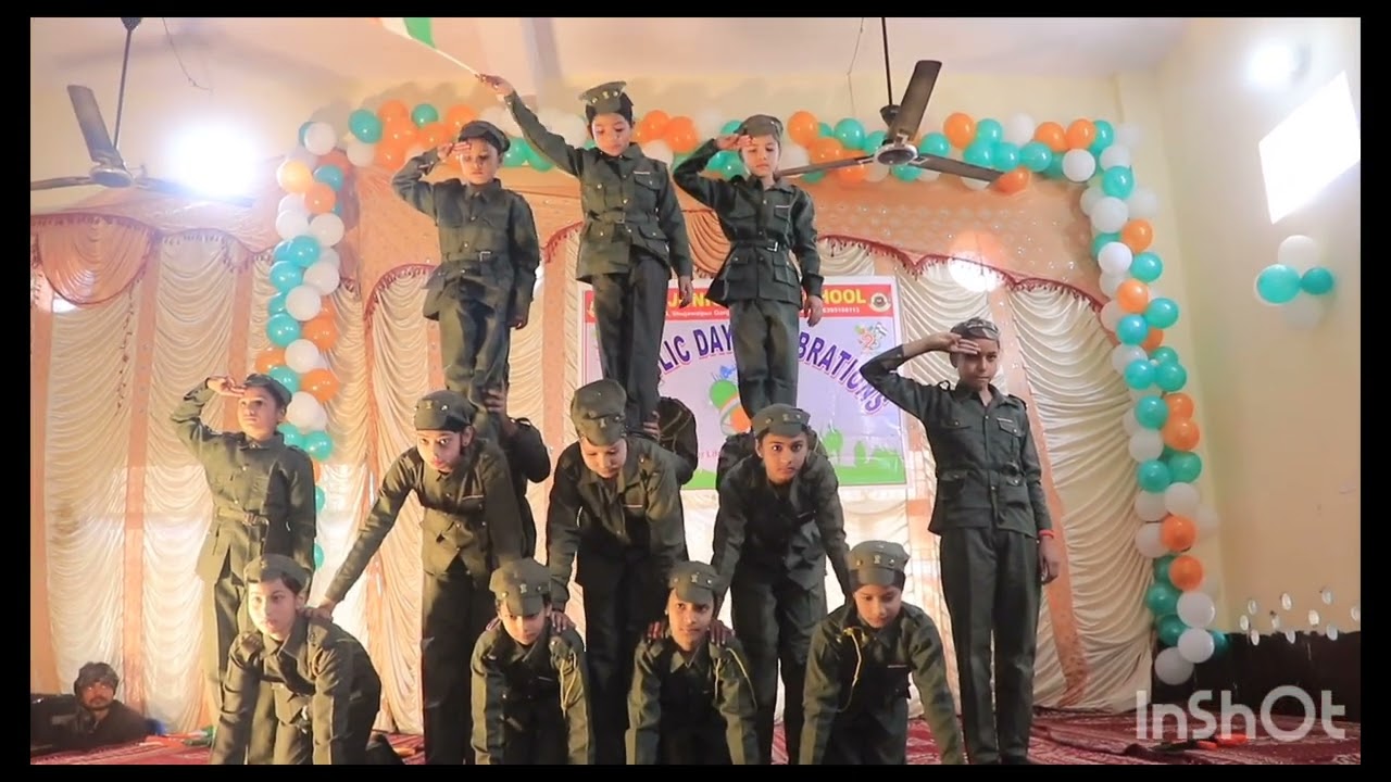 Sbse juda hai sbse hasi hai Hindustan 🥰👌🤗❤ performance by foji girl's # ,,,