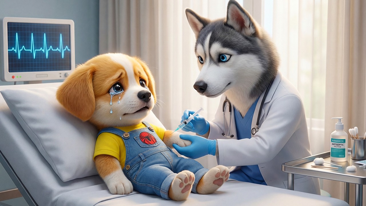 Injured Baby Puppy Gets Loving Care from Mother Dog 🐶💛 Baby Puppy Recovery & Essential Family Tips