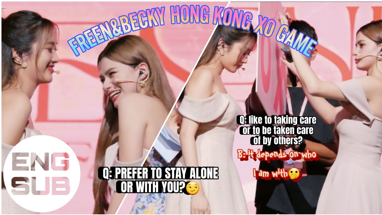 FREENBECKY FANBOOM IN HONG KONG XO question game full eng sub