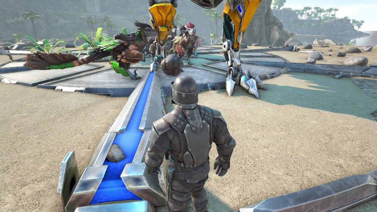 Deinonychus Army VS Alpha Ragnarok